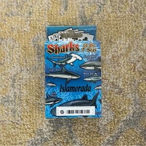 NWT High Quality Playing Cards Sharks of the 7 Seas Islamorada